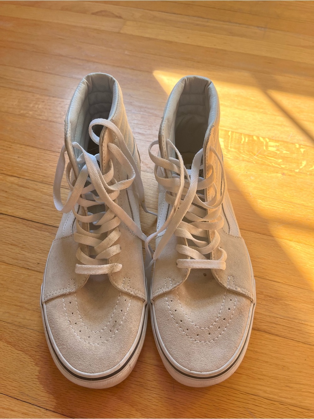 Men’s suede high top vans size 8.5